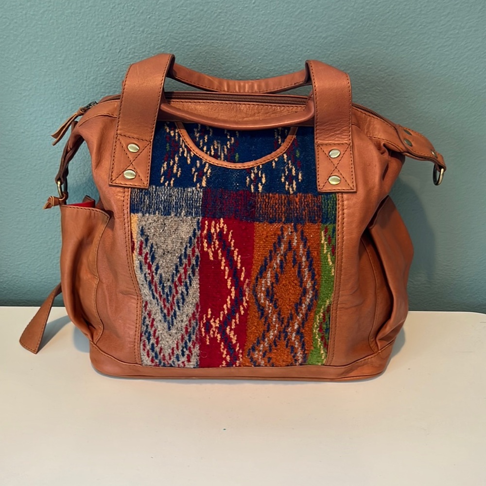 OOAK NENA MOROCCO CONVERTIBLE DAY BAG - Picture 2 of 4